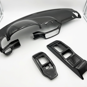 Ferrari 488 GTB Carbon Fiber Interior Dash Trim Set